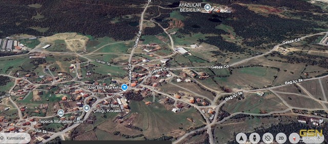 1-DİLOVASI TEPECİK’TE GENİŞ AÇIK ALANLI YENİ DEPO